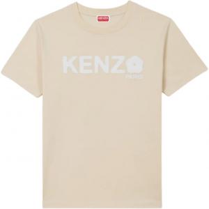 Boke Flower 2.0 принтованный футболка Crewneck KENZO, кремовый