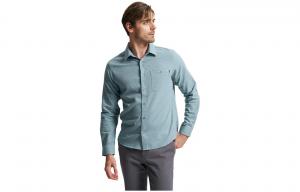 Мужская рубашка NAUTICA, серо-голубой