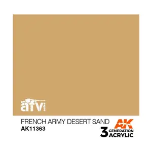 Пустынный песок французской армии, 3rd Gen Acrylic - AFV