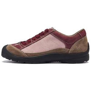 Низкие повседневные туфли 3 см женские AGSDON, Red Brown