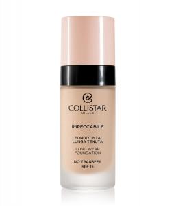 Жидкая основа Collistar Make-Up Impeccabile Long Wear Foundation Spf 15, Beige, 30 ml