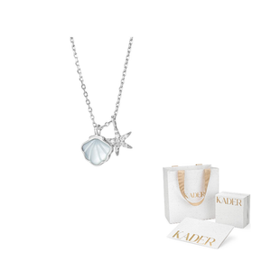 KADER Комплект из серебра s925 с бриллиантовыми колье для женщин