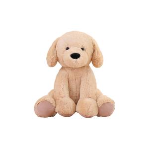 Милый мягкий и пушистый плюшевый питомец длинношерстная собака сопровождающая и успокаивающая кукла 35см/62см высота QICAIYANG, золотоen retriever