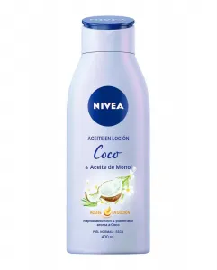 Масло в лосьоне Кокосовое масло и масло Монои 400 мл Nivea