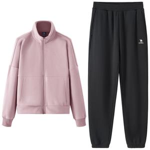 Комплект худи Urban Function Series для женщин CAMEL, темно-розовый/phantom черный