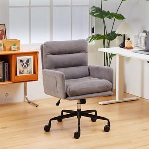 Компьютерное кресло SIHOO Xia Yung Hui с регулировкой высоты, эргономичное офисное кресло на стальных ножках, серое вязаное композитное полотно