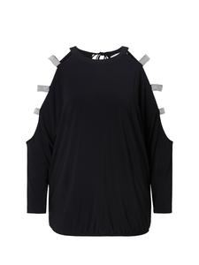 Лонгслив MIAMODA, черный