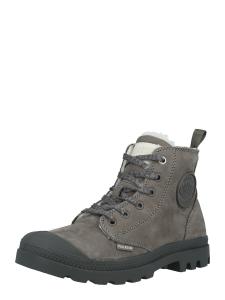 Ботинки на шнуровке Palladium Pampa, Grey/Dark grey