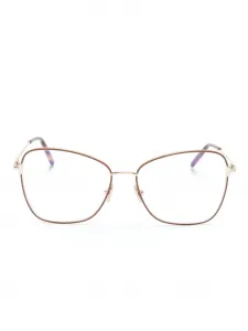 Очки в оправе 'бабочка' Tom Ford, золотистый