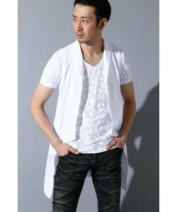 Жилет из жаккардовой ткани "Торнадо" Tornado Mart, цвет White