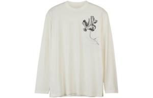 Футболка Y 3 Gfx с цветочным принтом из хлопка Y-3, белый