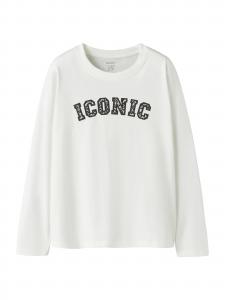 NAME IT Лонгслив 'NKFVELDA' в белом цвете