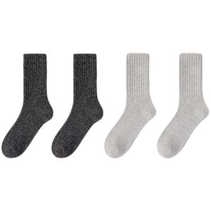 Унисекс носки Mid Calf WARRIOR, 4 pack = светло-серый *2+темно-серый *2