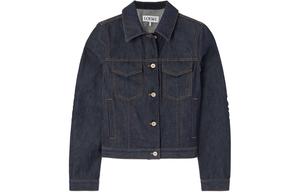 Джинсовая куртка женская синяя Loewe