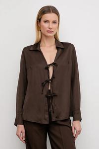 Рубашка Answear.LAB, коричневый