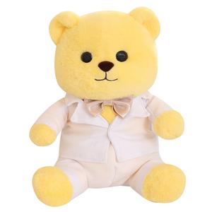 Плюшевая кукла Sweet Doll Formalwear Bear Healing Growth высотой 26 см Mr. Toy, желтый