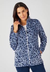 Флисовая куртка Damart Fleece jacket, Graphic Blue/Blue