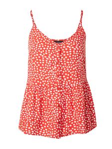 Блузка PIECES TALA, ярко-красный