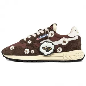 AUTRY Женские повседневные кроссовки Low top Reelwind противоскользящие устойчивые к истиранию коричневый белый