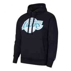 Толстовка Nike NBA City Edition Logo Fleece Casual Sports Pullover Los Angeles Lakers Black, черный