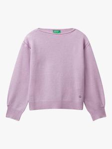Детский джемпер из шерстяной смеси Benetton, Violet