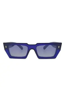 Солнцезащитные очки в геометричной оправе Kador, синий