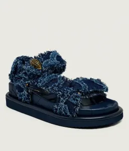 Джинсовые сандалии ORSON Kurt Geiger, темно-синий