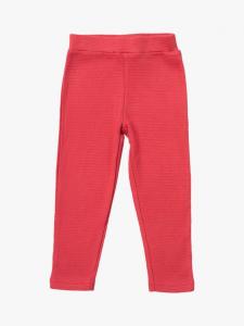 Детские вафельные леггинсы из хлопка Little Green Radicals, Holly Berry