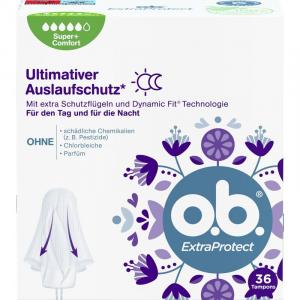 Тампоны ExtraProtect Super+ Comfort o.b., 36 шт.