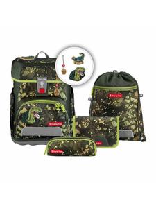 Step by Step Набор школьных сумок CLOUD Dino Torex из 5 предметов, зеленый