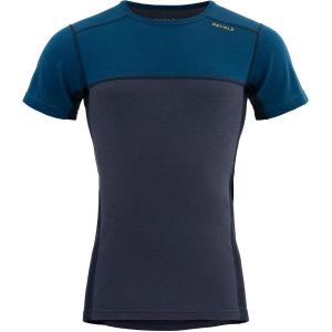 DEVOLD Рубашка с короткими рукавами Lauparen Merino 190 T-Shirt Man flow-night-ink