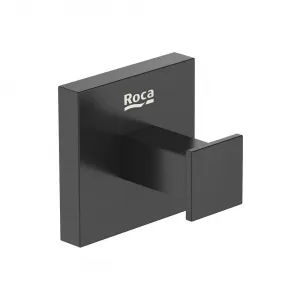 Индивидуальная вешалка для ванной комнаты Hotels Square Roca, матовый черный