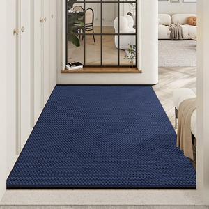 Dajiang Ковер 60х90 см для прихожей, износостойкий, не требует стирки, Doris-Blue, для удаления пыли и песка