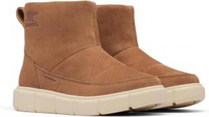 Женские водонепроницаемые ботинки SOREL Explorer lll Slip-On, Velvet Tan/Chalk