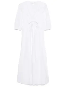 Платье миди The Cinched FRAME, белый