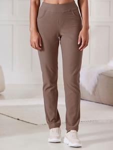 Обычные брюки H.I.S, серо-коричневый