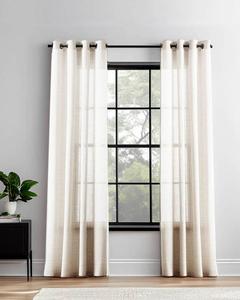 Штора HOOMstyle Halbtransparant Ivy Üsen, кремово-белый