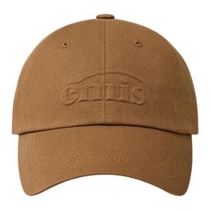 Emis Хлопковая бейсболка унисекс коричневая, Brown