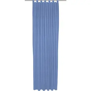 Занавес Trondheim B с петлями, 1 шт., по размерам Wirth, Royalblau