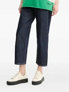 Джинсы с контрастной строчкой Sunnei, синий