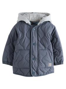 Куртка межсезонная Next, базальтово-серый/светло-серый