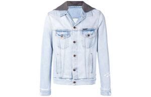 Мужская джинсовая куртка Off-White, синий