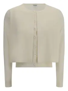 Шерстяной кардиган LOEWE, нейтральный