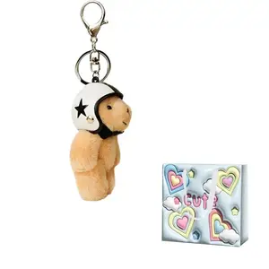 Плюшевый кулон Helmet Bear высотой 10 см FKOFR