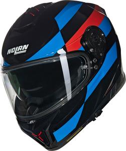 Нолан n80-8 alfiere n-com шлем Nolan, Black/Red/Blue