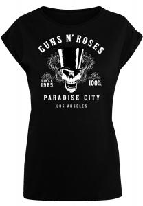 Футболка F4NT4STIC Guns 'n' Roses Whiskey Label Rock Band, черный