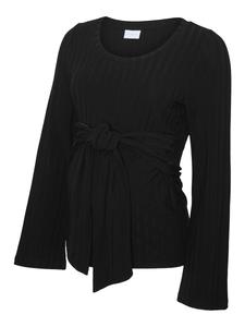 Рубашка MAMALICIOUS, черный