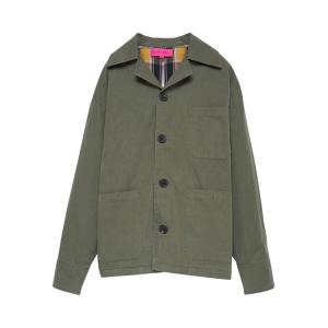 Пальто The Elder Statesman Workwear Chore Coat, New Olive