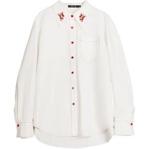 Рубашка женская Lapel Moderate ELLE, белый