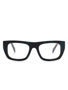 Prada Eyewear очки в прямоугольной оправе, зеленый